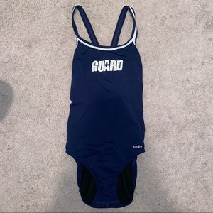 Dolfin Lifeguard Navy One Piece Swim Suits